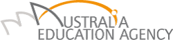 Australia Education Agency Logo. Bei Klick: zurück zur Homepage