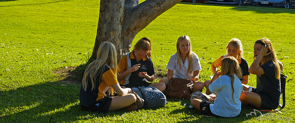 Schüler in Australien